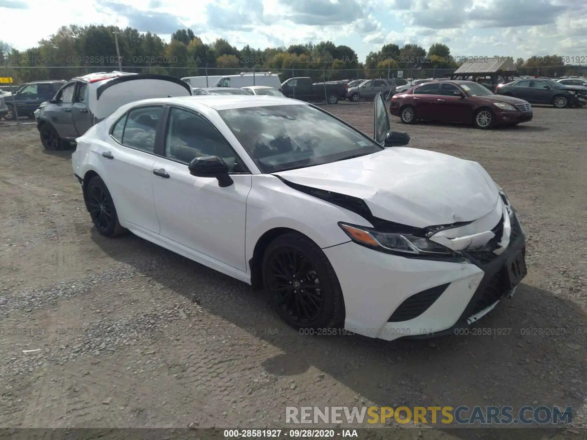 1 Photograph of a damaged car 4T1B11HK4KU252939 TOYOTA CAMRY 2019