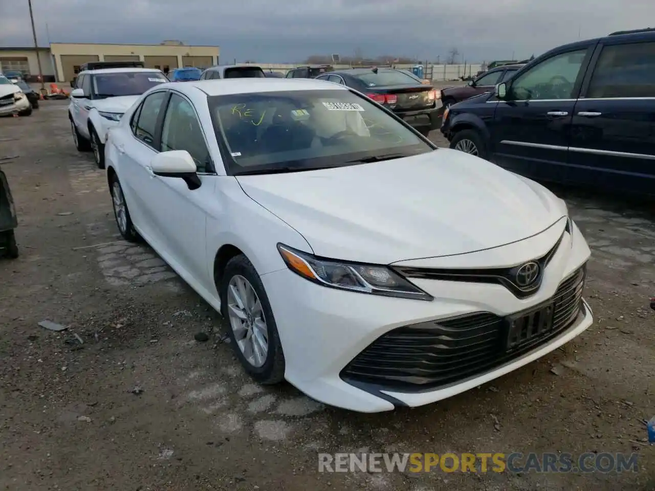 1 Photograph of a damaged car 4T1B11HK4KU253007 TOYOTA CAMRY 2019