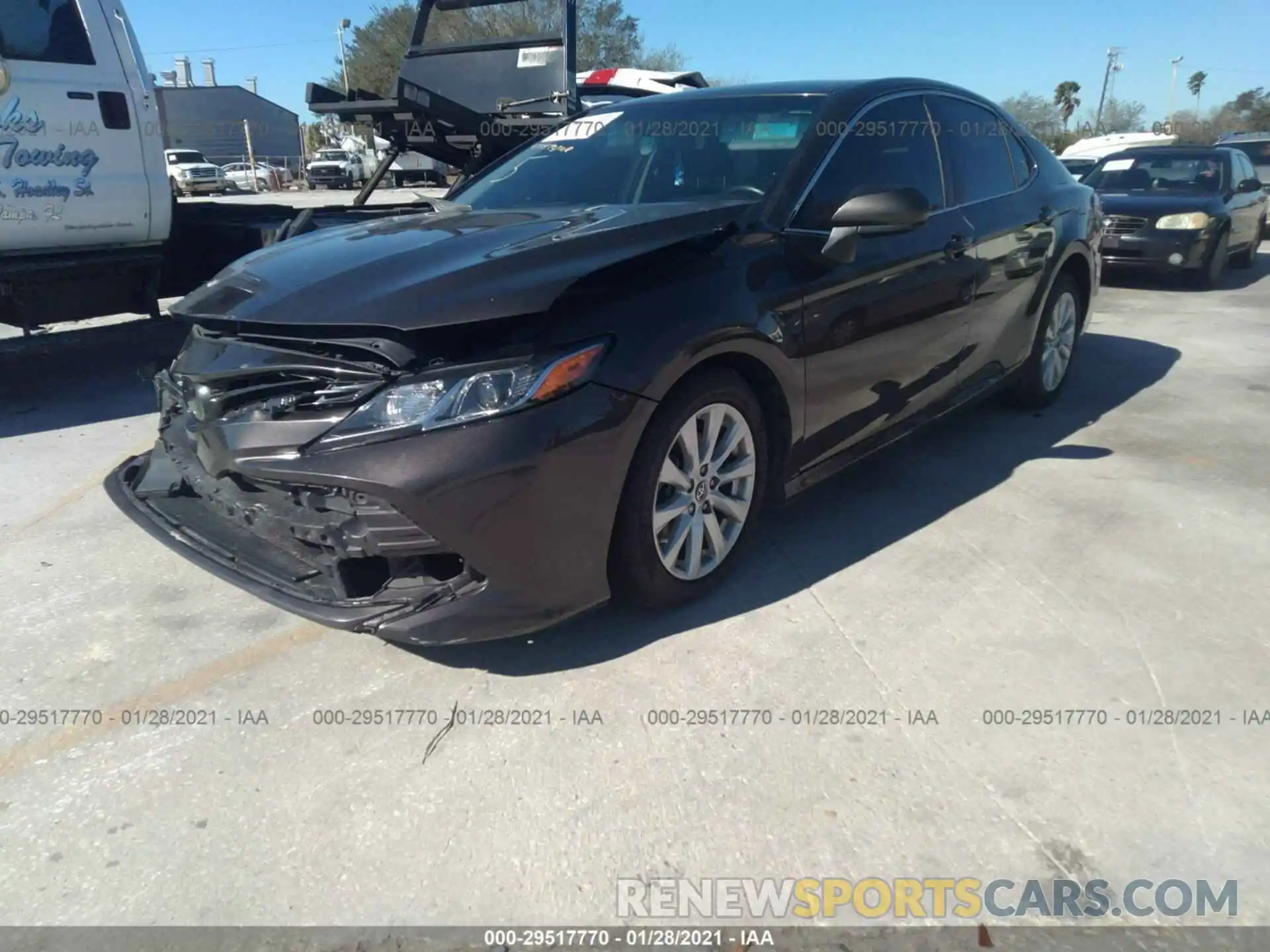 2 Photograph of a damaged car 4T1B11HK4KU253069 TOYOTA CAMRY 2019