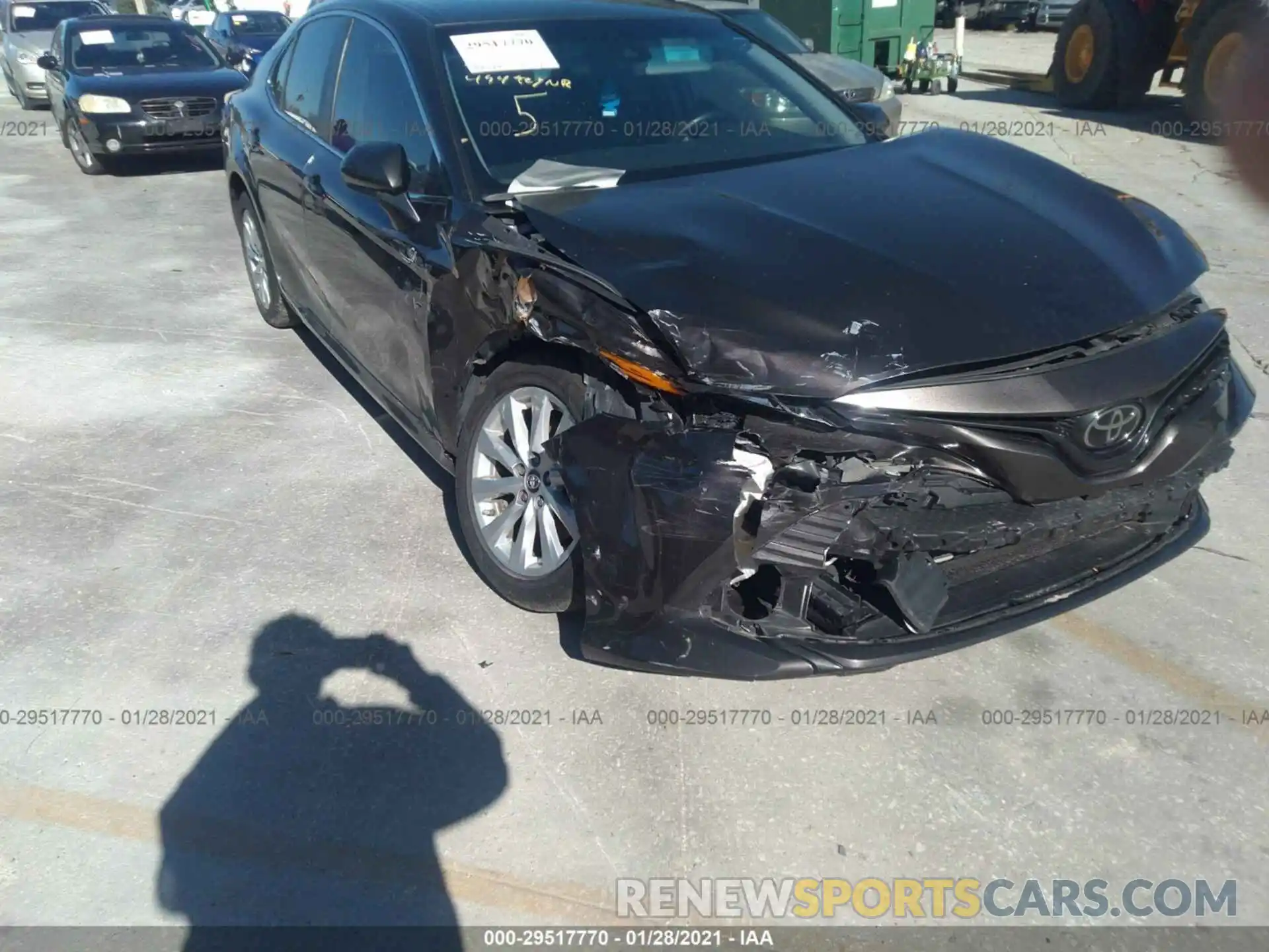 6 Photograph of a damaged car 4T1B11HK4KU253069 TOYOTA CAMRY 2019