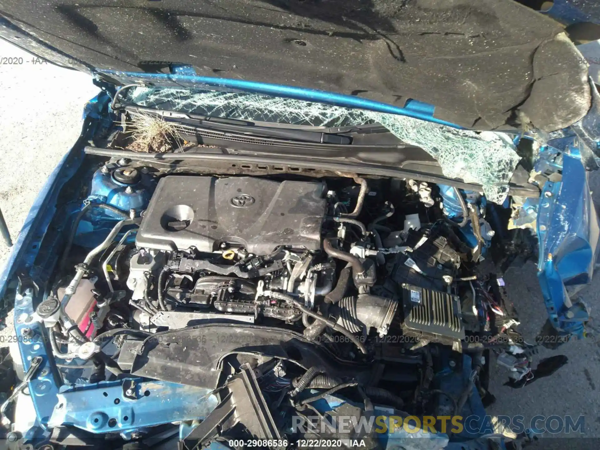 10 Photograph of a damaged car 4T1B11HK4KU253332 TOYOTA CAMRY 2019