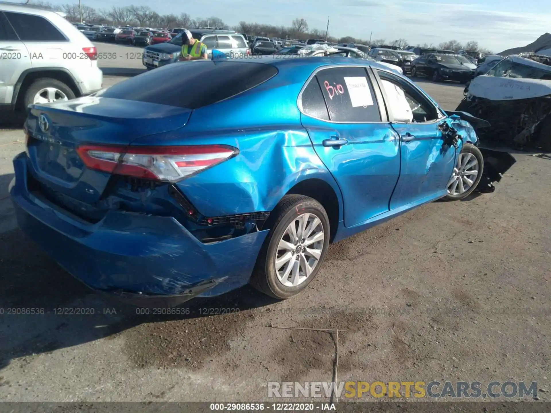 4 Photograph of a damaged car 4T1B11HK4KU253332 TOYOTA CAMRY 2019