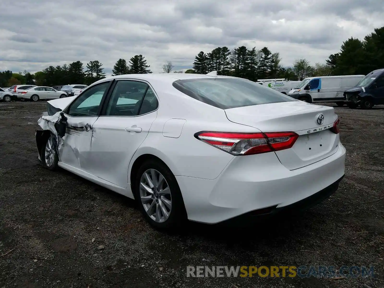 3 Photograph of a damaged car 4T1B11HK4KU255680 TOYOTA CAMRY 2019