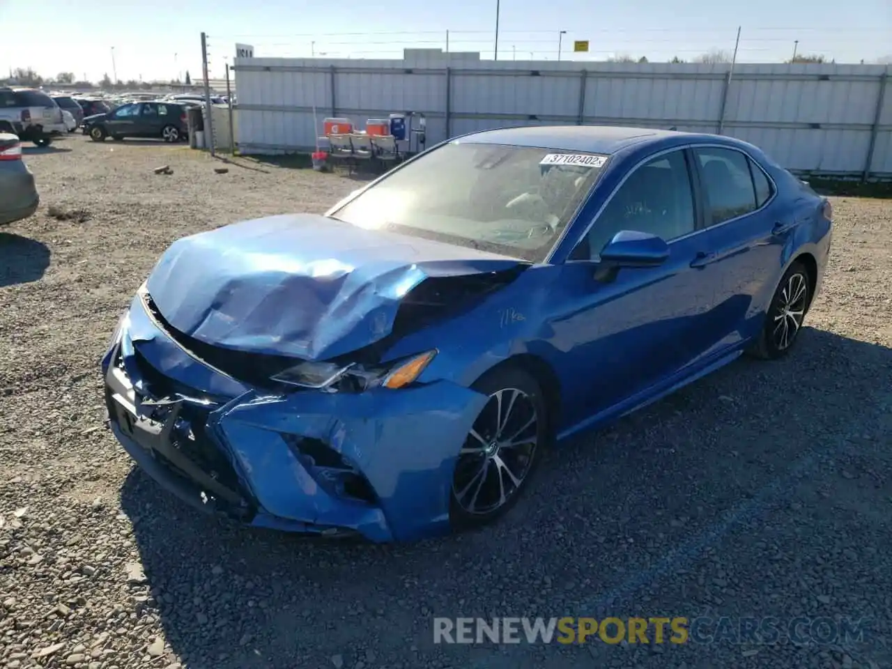 2 Photograph of a damaged car 4T1B11HK4KU255811 TOYOTA CAMRY 2019