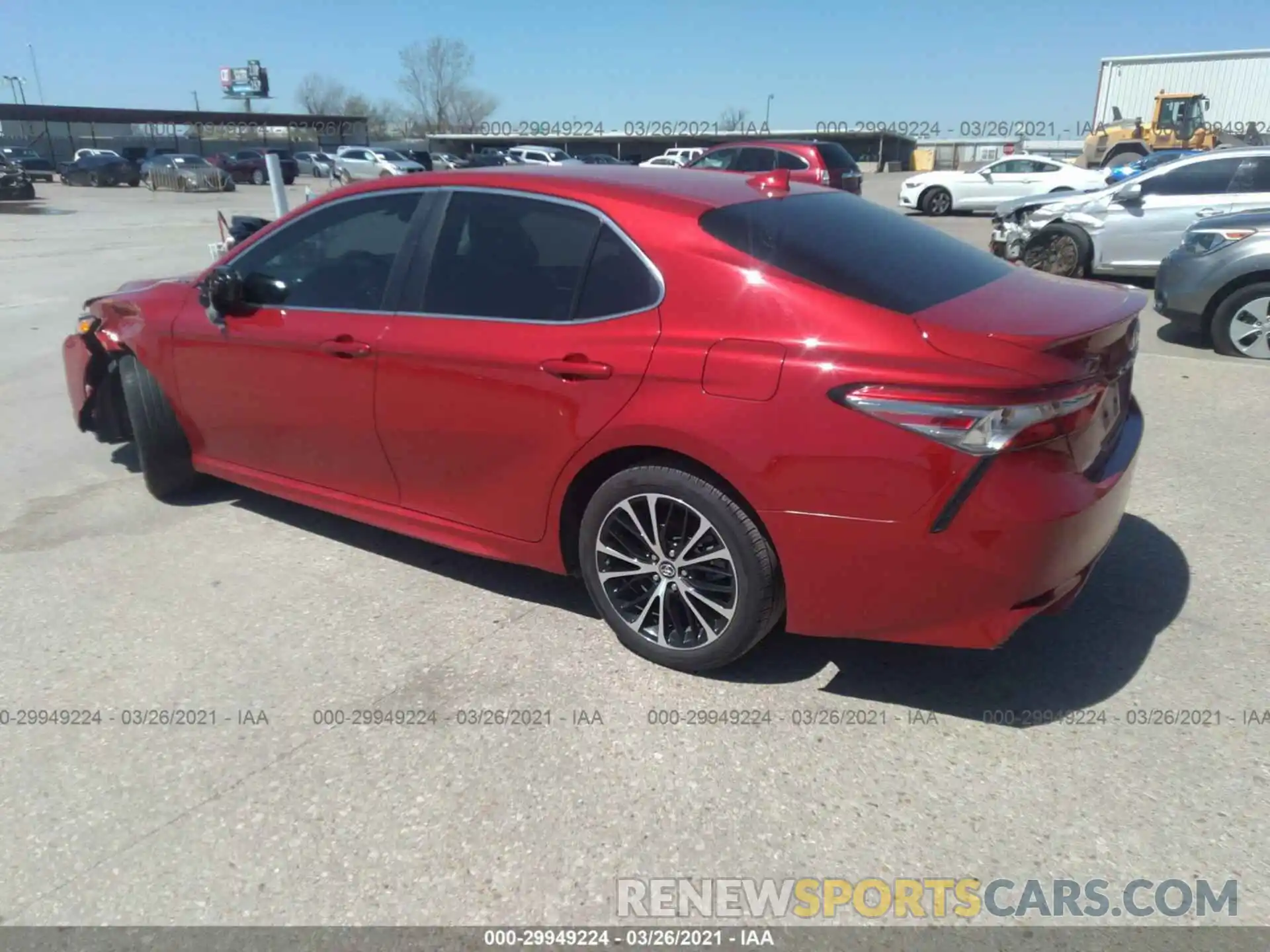 3 Photograph of a damaged car 4T1B11HK4KU256392 TOYOTA CAMRY 2019