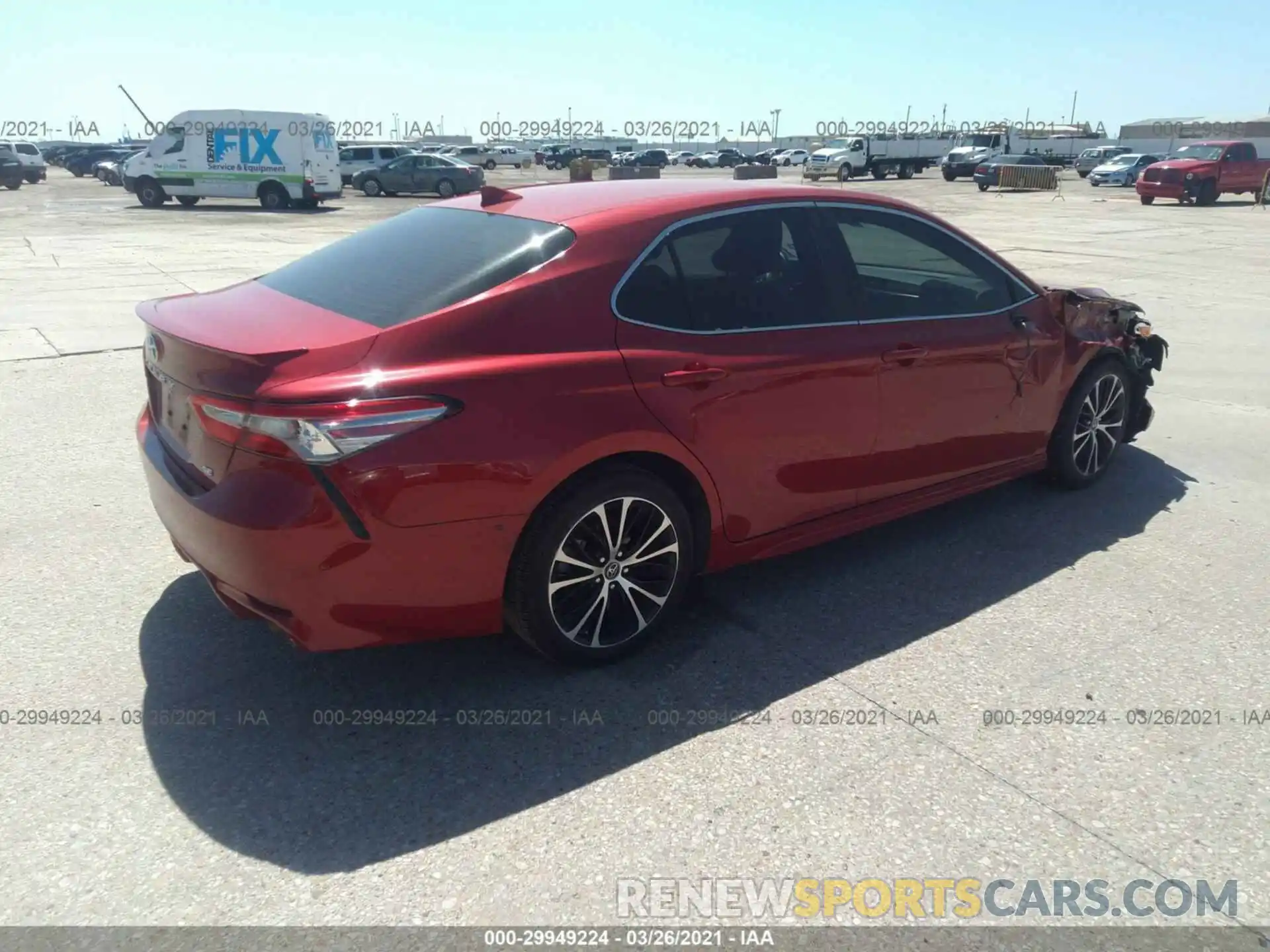 4 Photograph of a damaged car 4T1B11HK4KU256392 TOYOTA CAMRY 2019