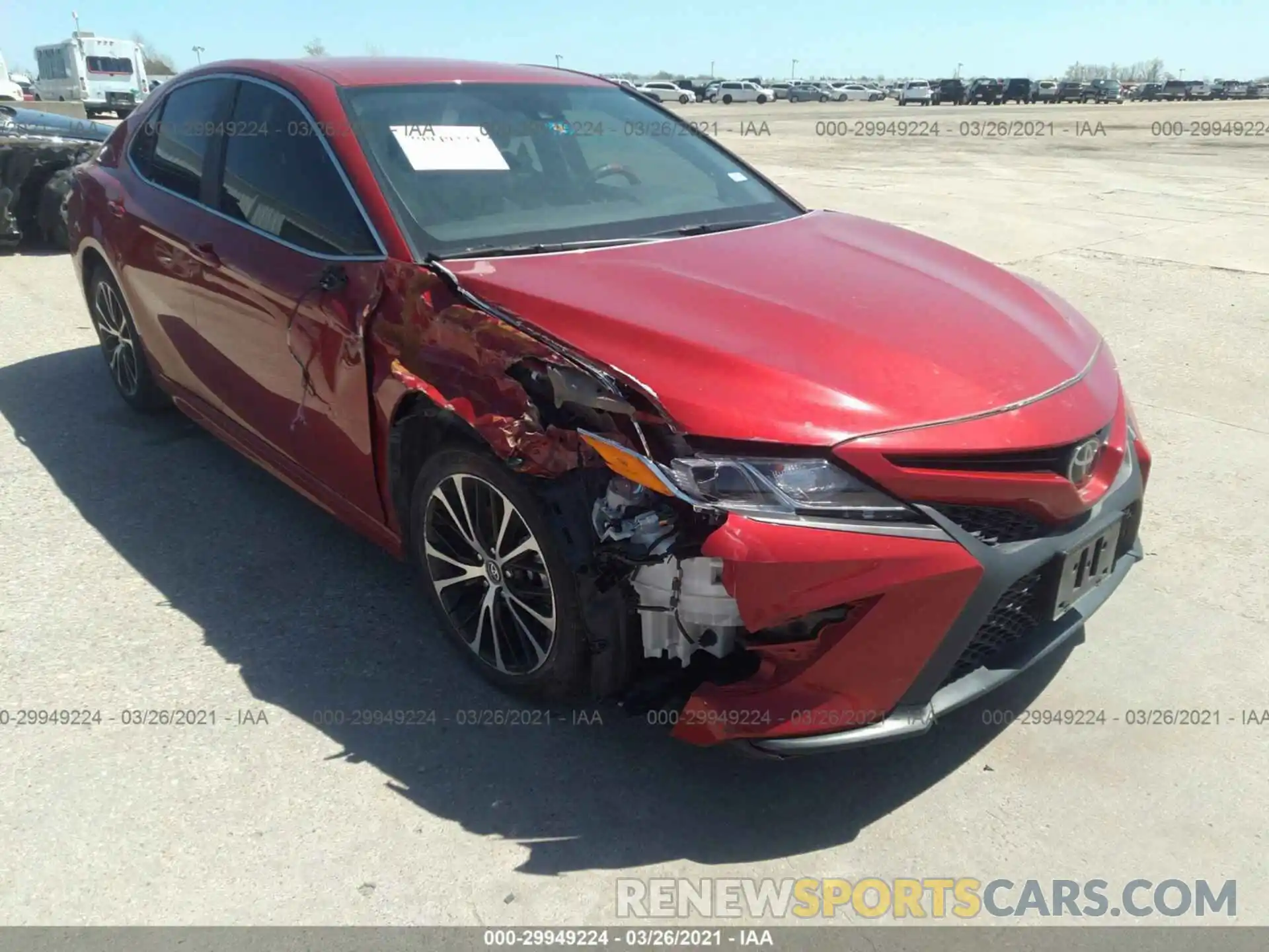 6 Photograph of a damaged car 4T1B11HK4KU256392 TOYOTA CAMRY 2019