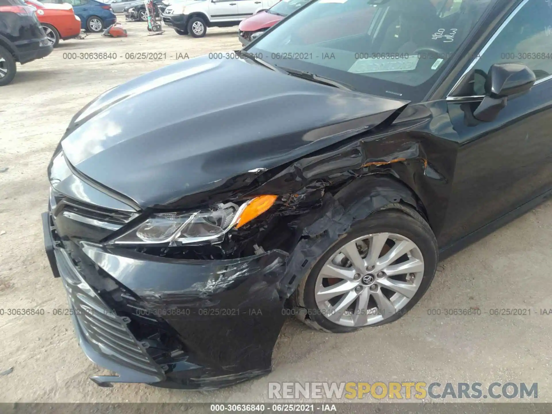 6 Photograph of a damaged car 4T1B11HK4KU257977 TOYOTA CAMRY 2019