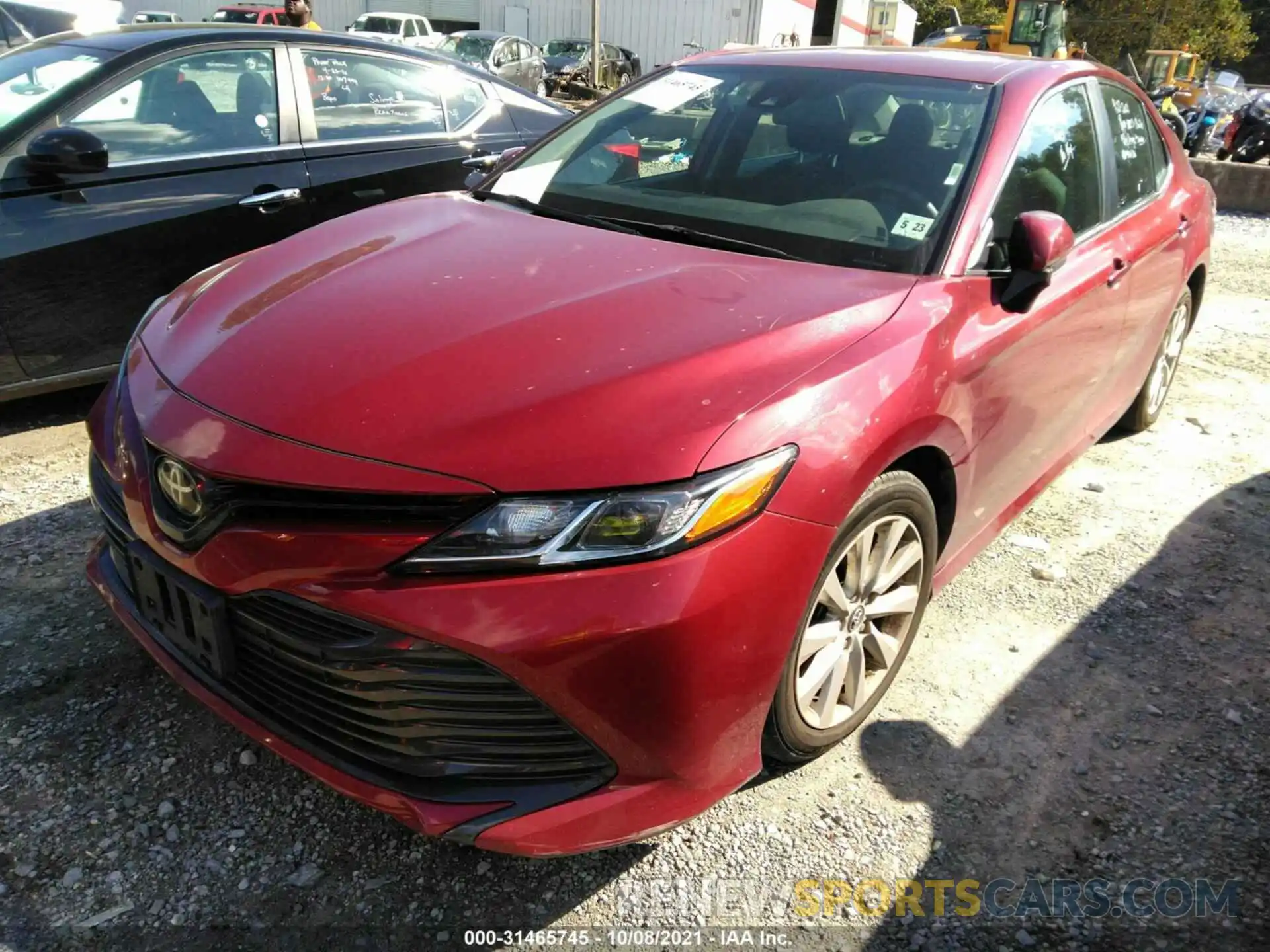 2 Photograph of a damaged car 4T1B11HK4KU258675 TOYOTA CAMRY 2019