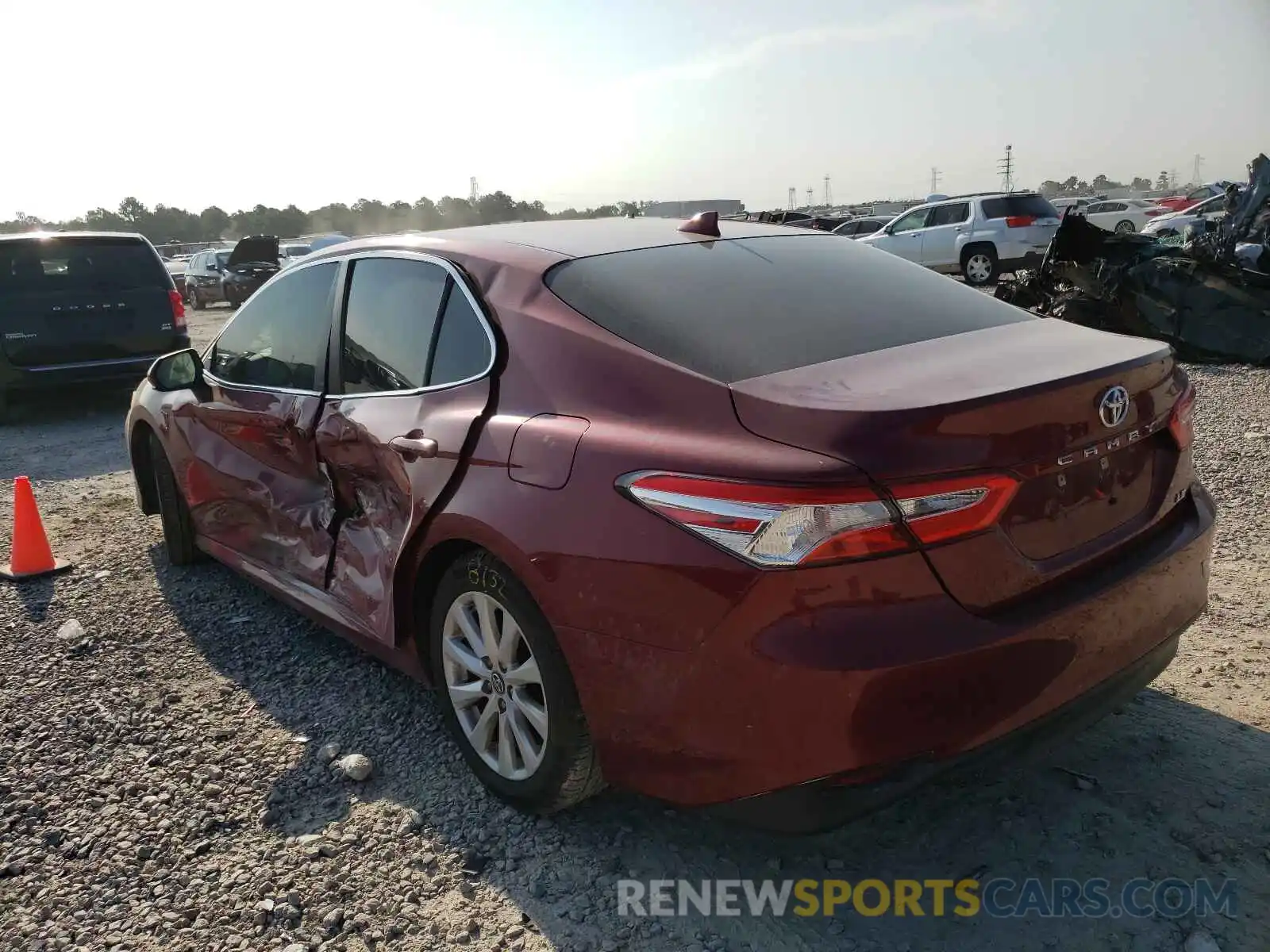 3 Photograph of a damaged car 4T1B11HK4KU258692 TOYOTA CAMRY 2019