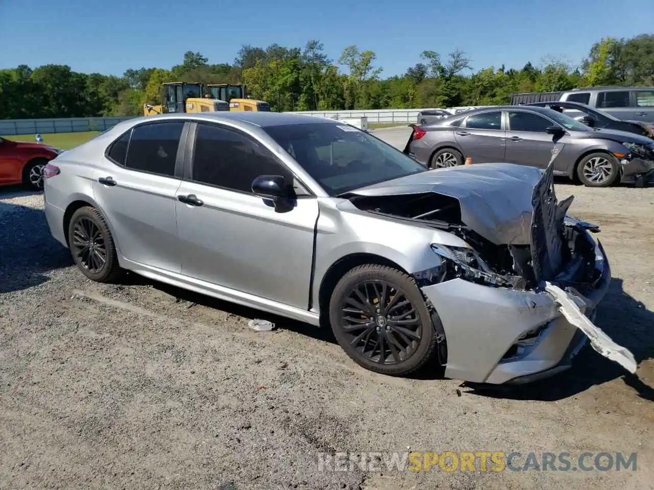 4 Photograph of a damaged car 4T1B11HK4KU259485 TOYOTA CAMRY 2019