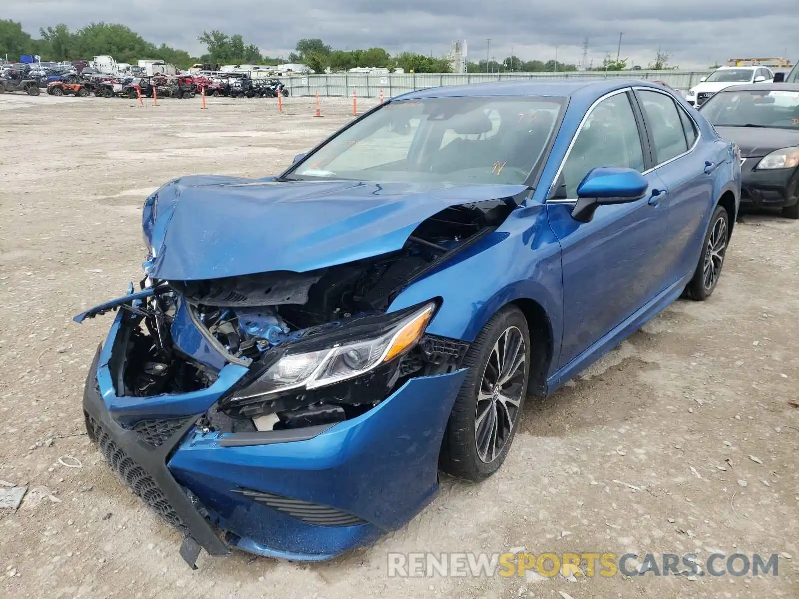 2 Photograph of a damaged car 4T1B11HK4KU259812 TOYOTA CAMRY 2019