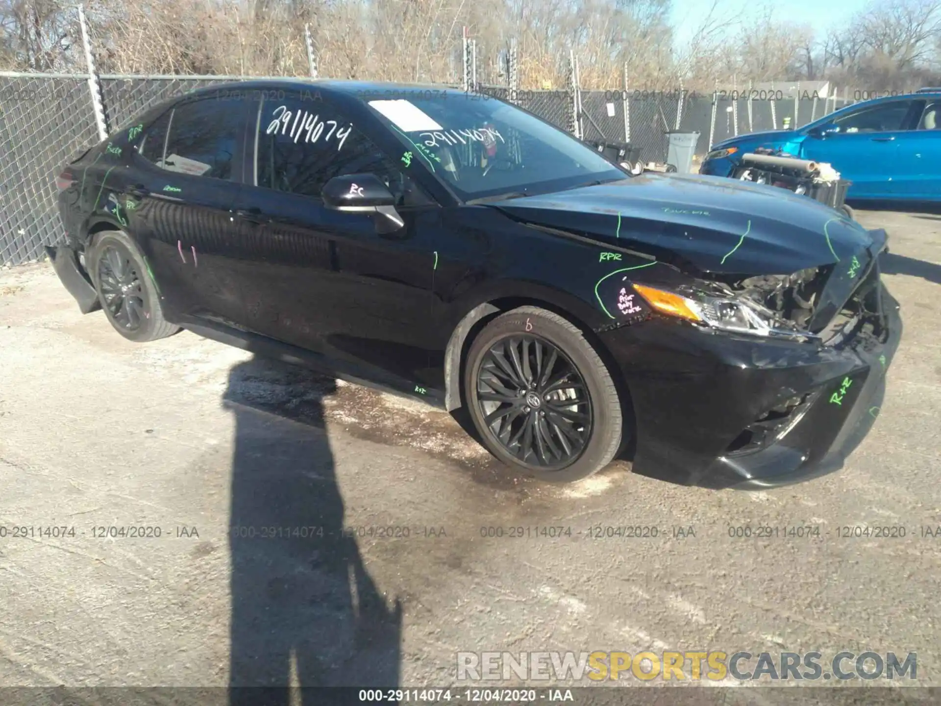 1 Photograph of a damaged car 4T1B11HK4KU260720 TOYOTA CAMRY 2019