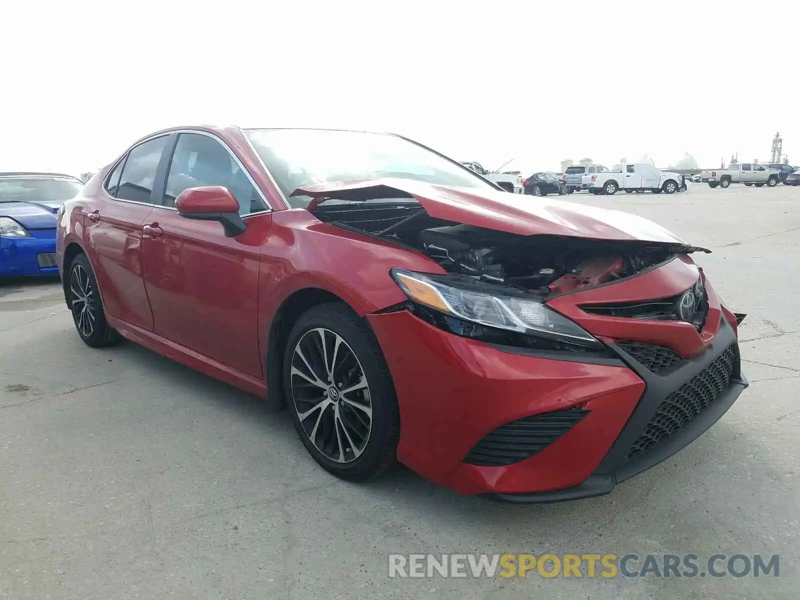 1 Photograph of a damaged car 4T1B11HK4KU261172 TOYOTA CAMRY 2019