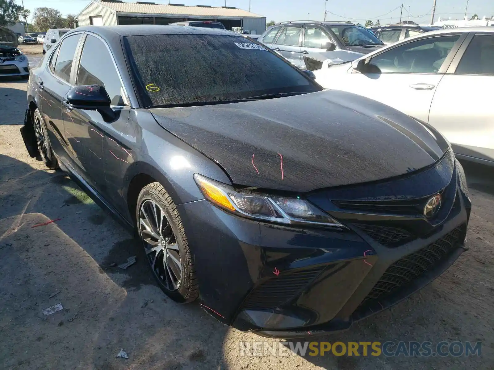 1 Photograph of a damaged car 4T1B11HK4KU261480 TOYOTA CAMRY 2019