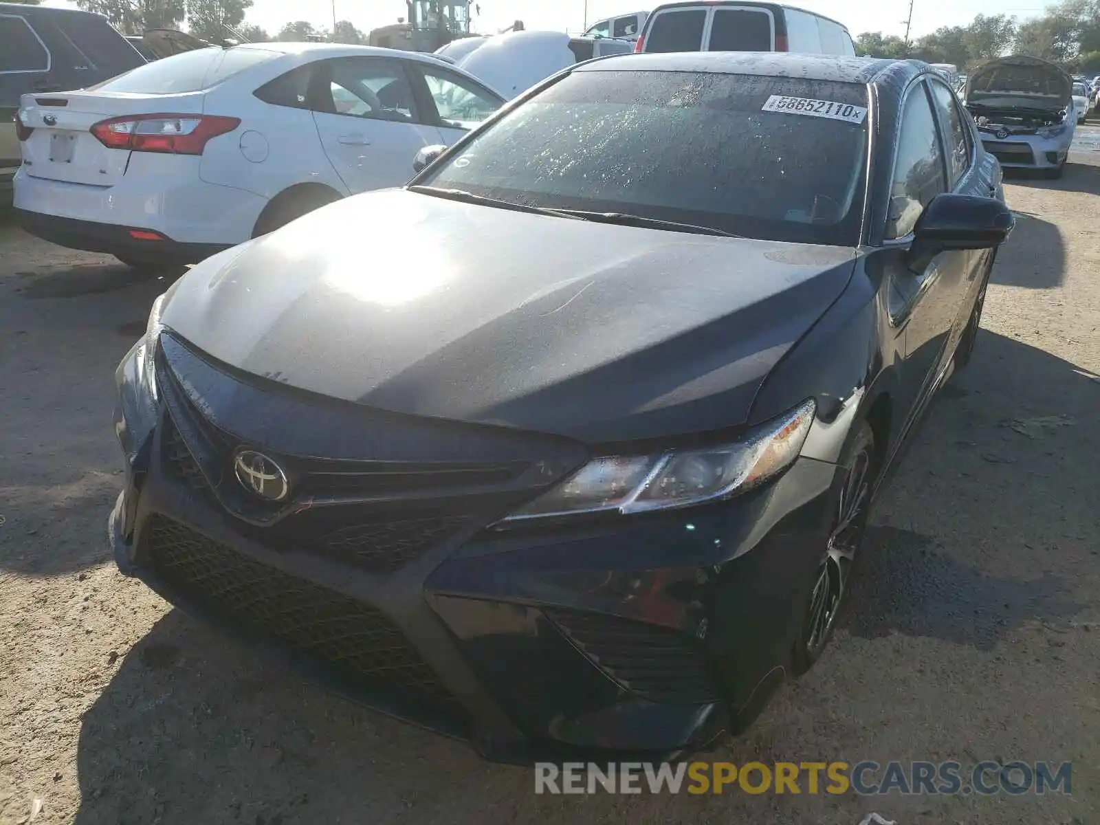 2 Photograph of a damaged car 4T1B11HK4KU261480 TOYOTA CAMRY 2019