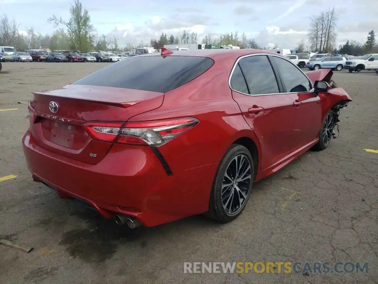 4 Photograph of a damaged car 4T1B11HK4KU262984 TOYOTA CAMRY 2019