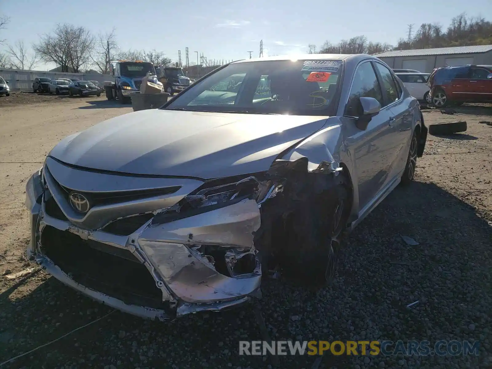 2 Photograph of a damaged car 4T1B11HK4KU264198 TOYOTA CAMRY 2019