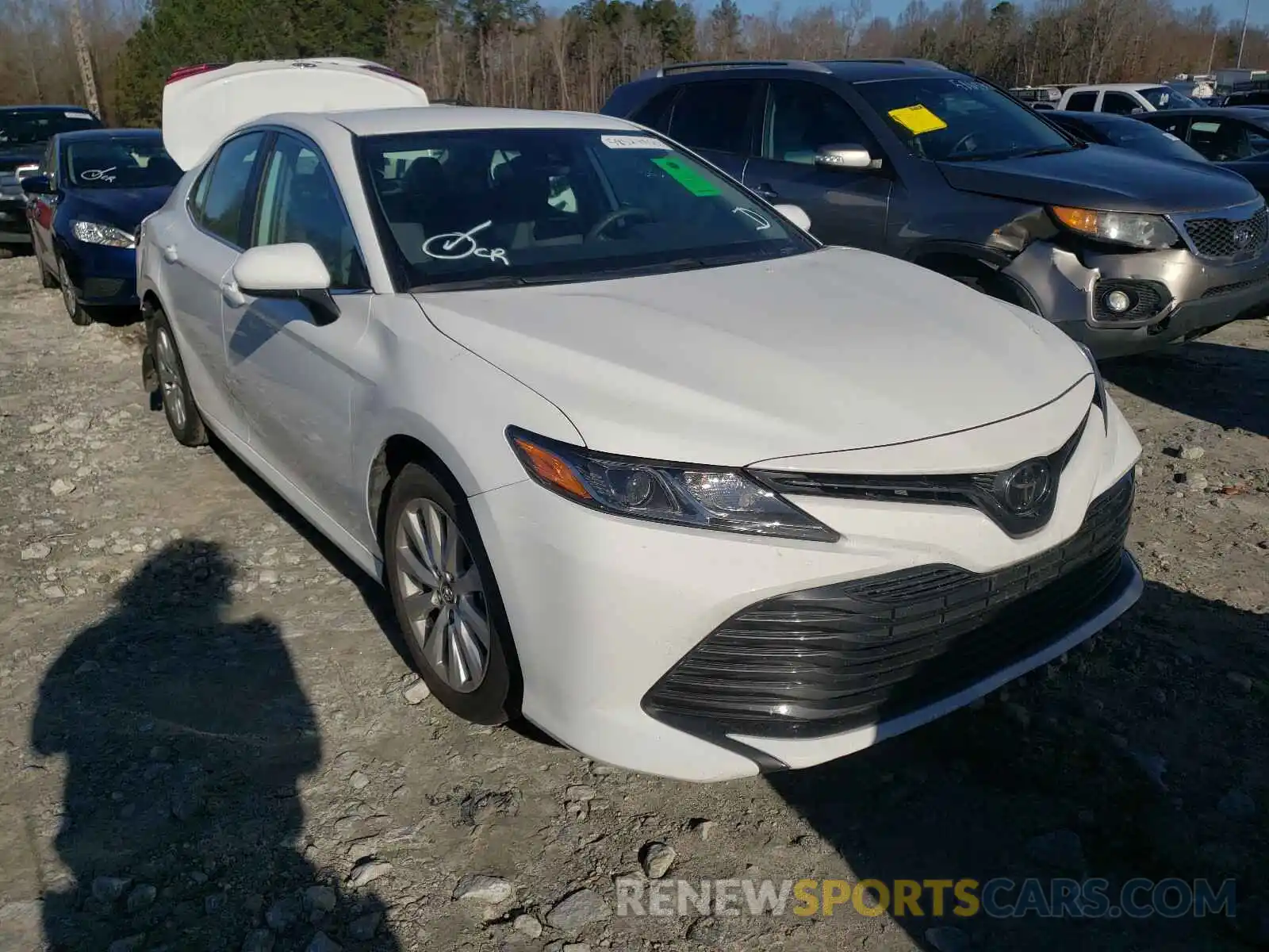 1 Photograph of a damaged car 4T1B11HK4KU265626 TOYOTA CAMRY 2019