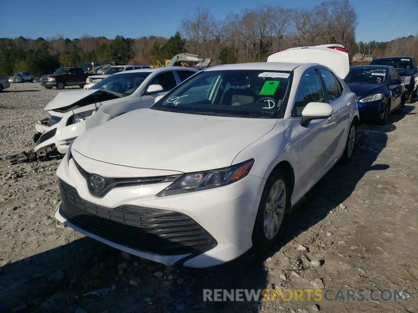 2 Photograph of a damaged car 4T1B11HK4KU265626 TOYOTA CAMRY 2019