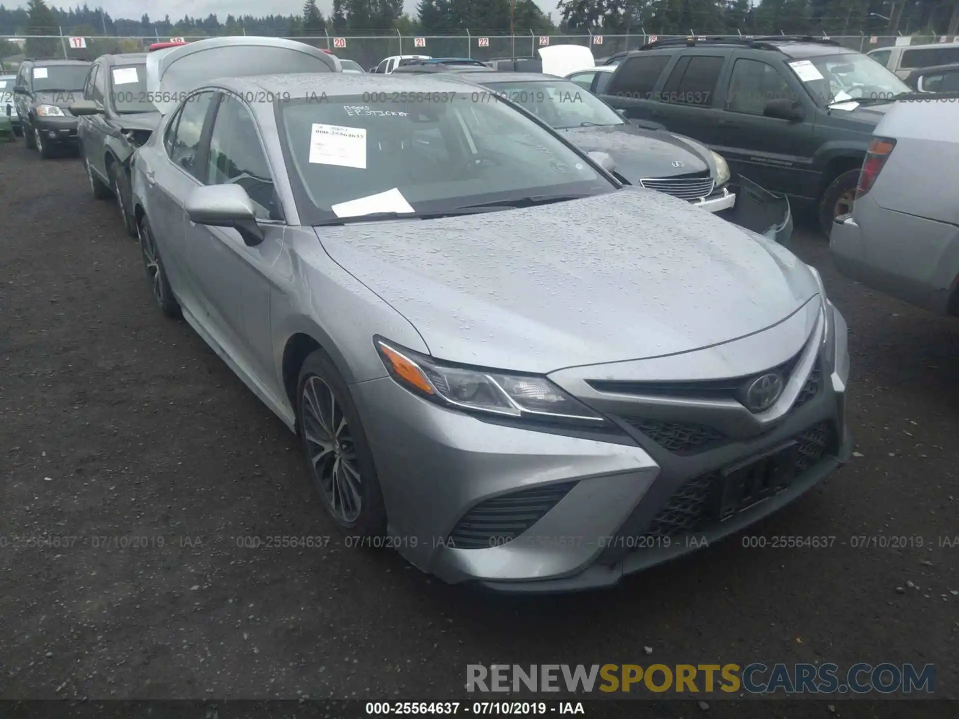 1 Photograph of a damaged car 4T1B11HK4KU265769 TOYOTA CAMRY 2019