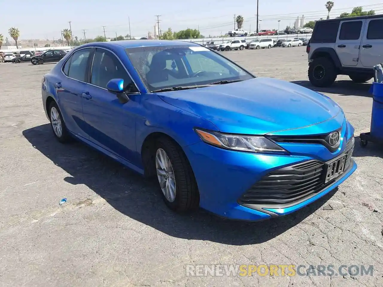 1 Photograph of a damaged car 4T1B11HK4KU266114 TOYOTA CAMRY 2019