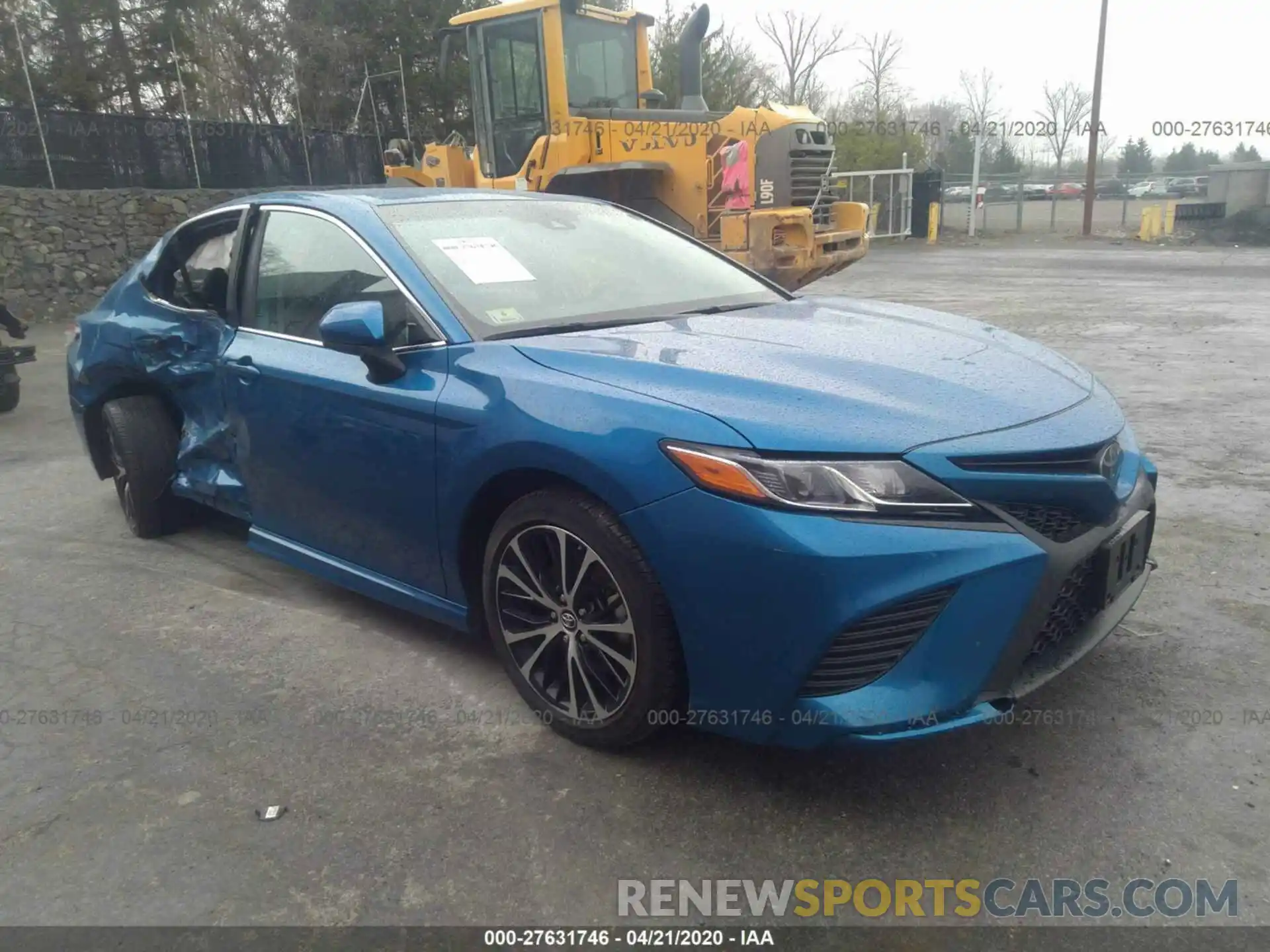 1 Photograph of a damaged car 4T1B11HK4KU268042 TOYOTA CAMRY 2019