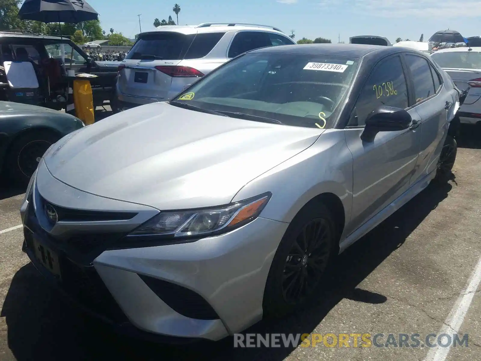 2 Photograph of a damaged car 4T1B11HK4KU270003 TOYOTA CAMRY 2019