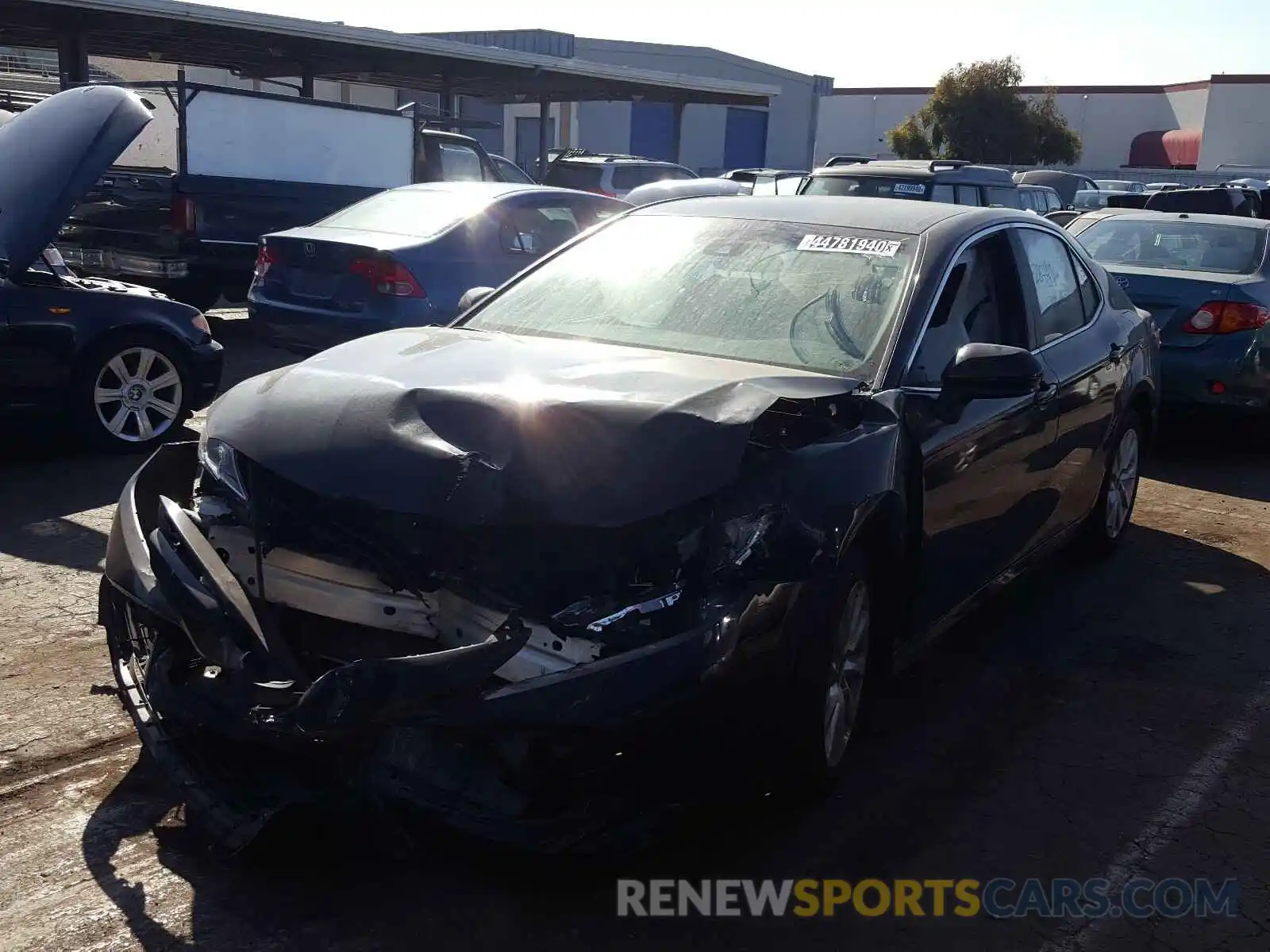 2 Photograph of a damaged car 4T1B11HK4KU270261 TOYOTA CAMRY 2019