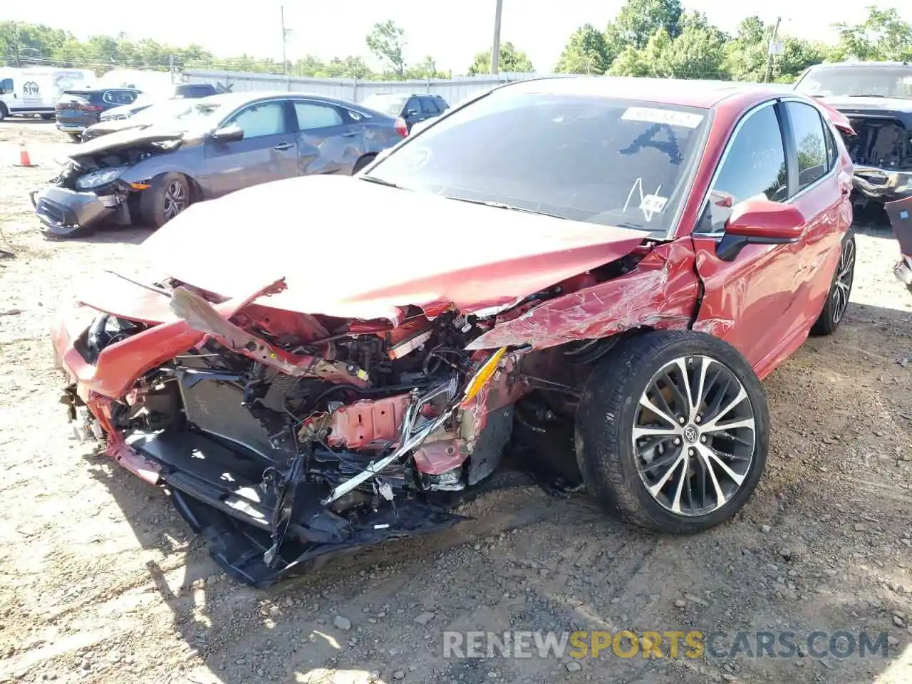 2 Photograph of a damaged car 4T1B11HK4KU270762 TOYOTA CAMRY 2019