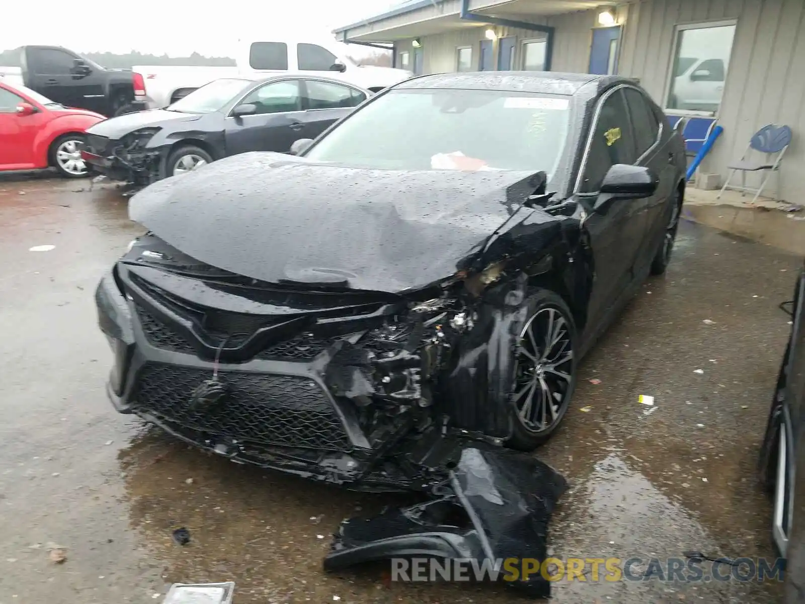 2 Photograph of a damaged car 4T1B11HK4KU279364 TOYOTA CAMRY 2019