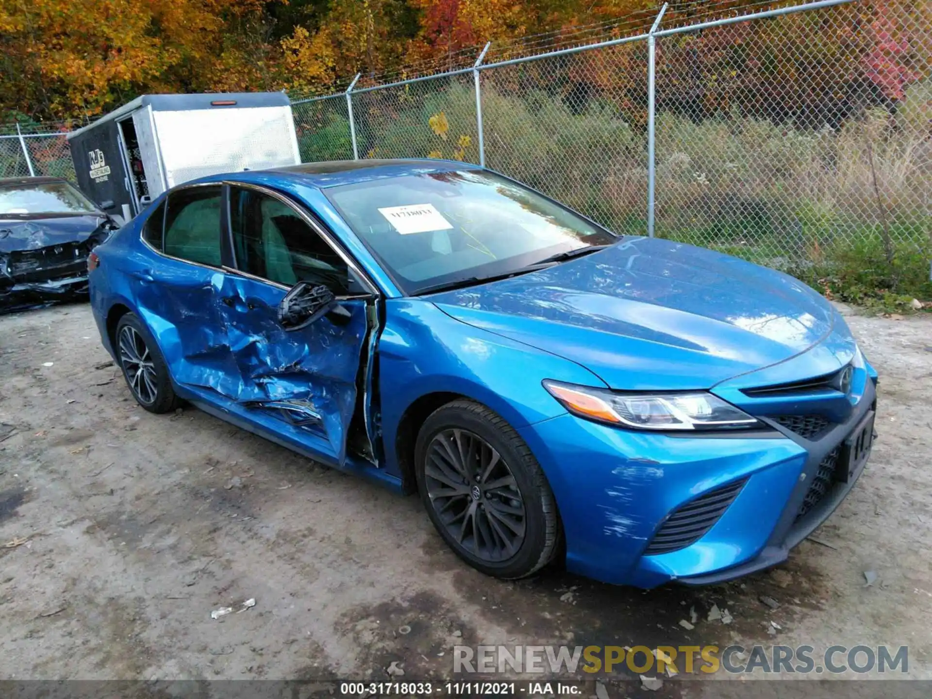 1 Photograph of a damaged car 4T1B11HK4KU281390 TOYOTA CAMRY 2019