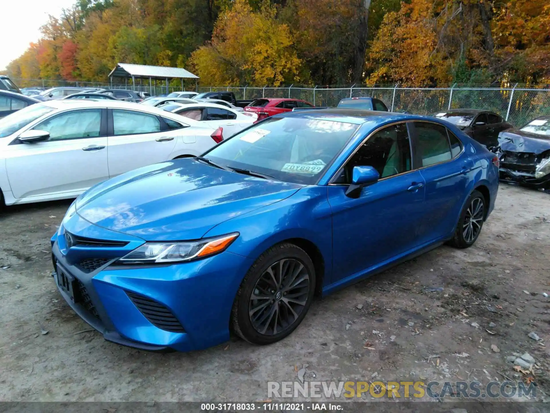 2 Photograph of a damaged car 4T1B11HK4KU281390 TOYOTA CAMRY 2019