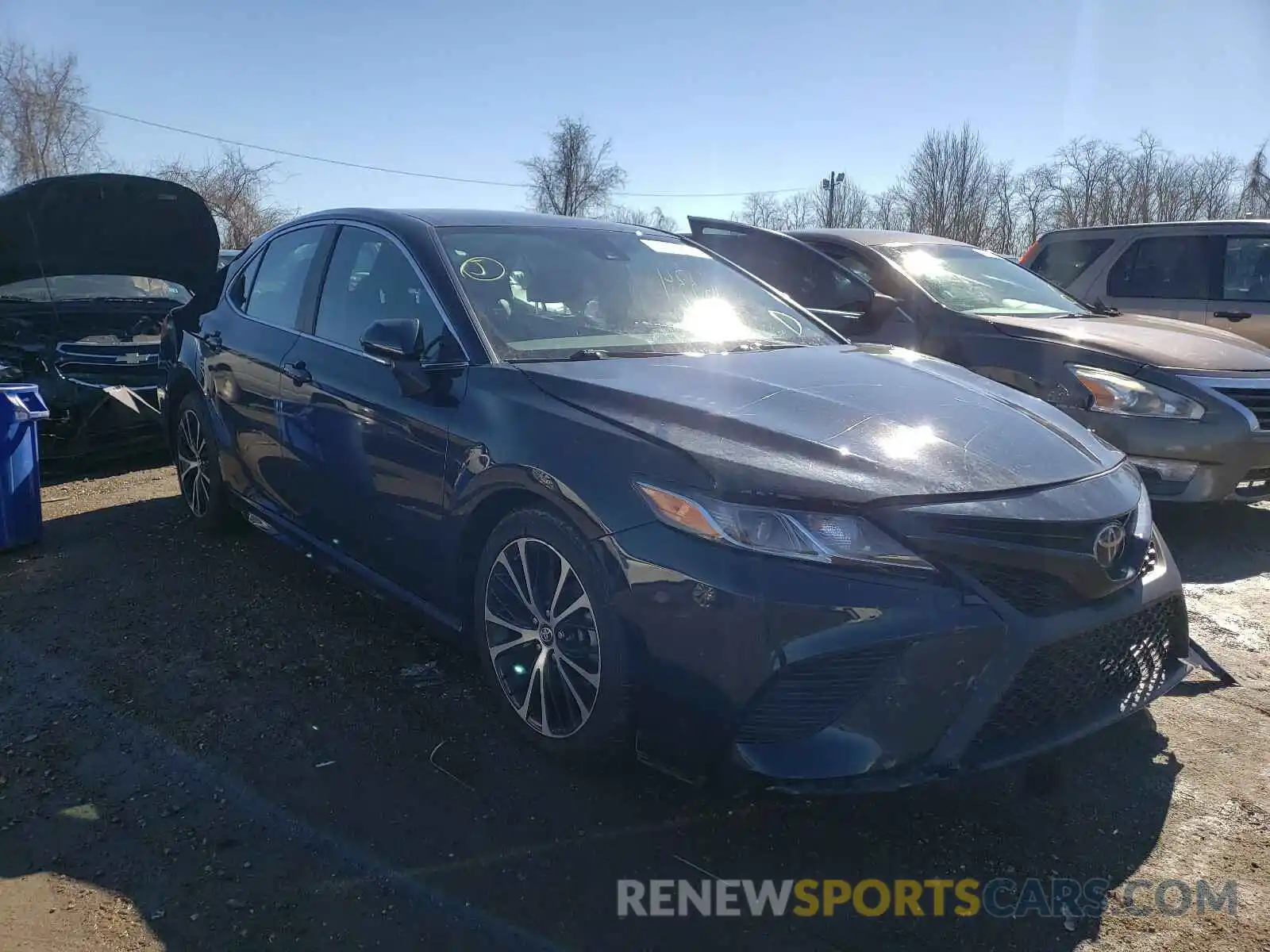 1 Photograph of a damaged car 4T1B11HK4KU283981 TOYOTA CAMRY 2019