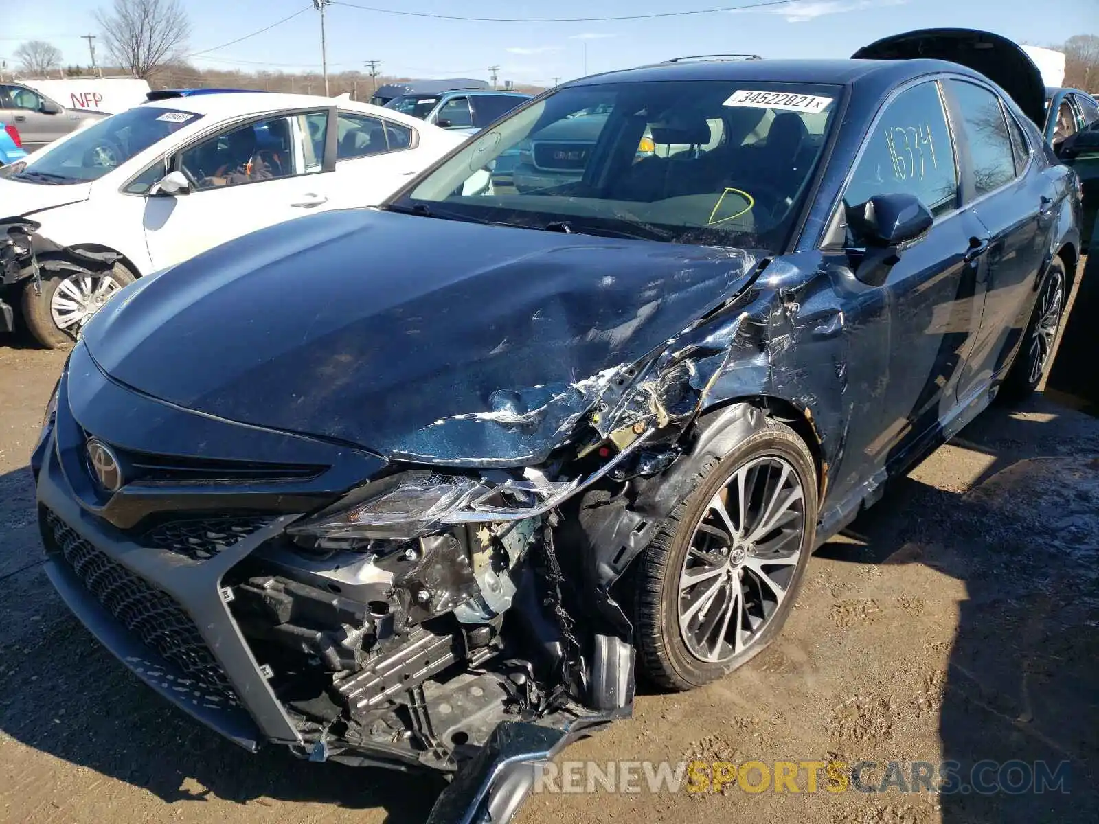 9 Photograph of a damaged car 4T1B11HK4KU283981 TOYOTA CAMRY 2019