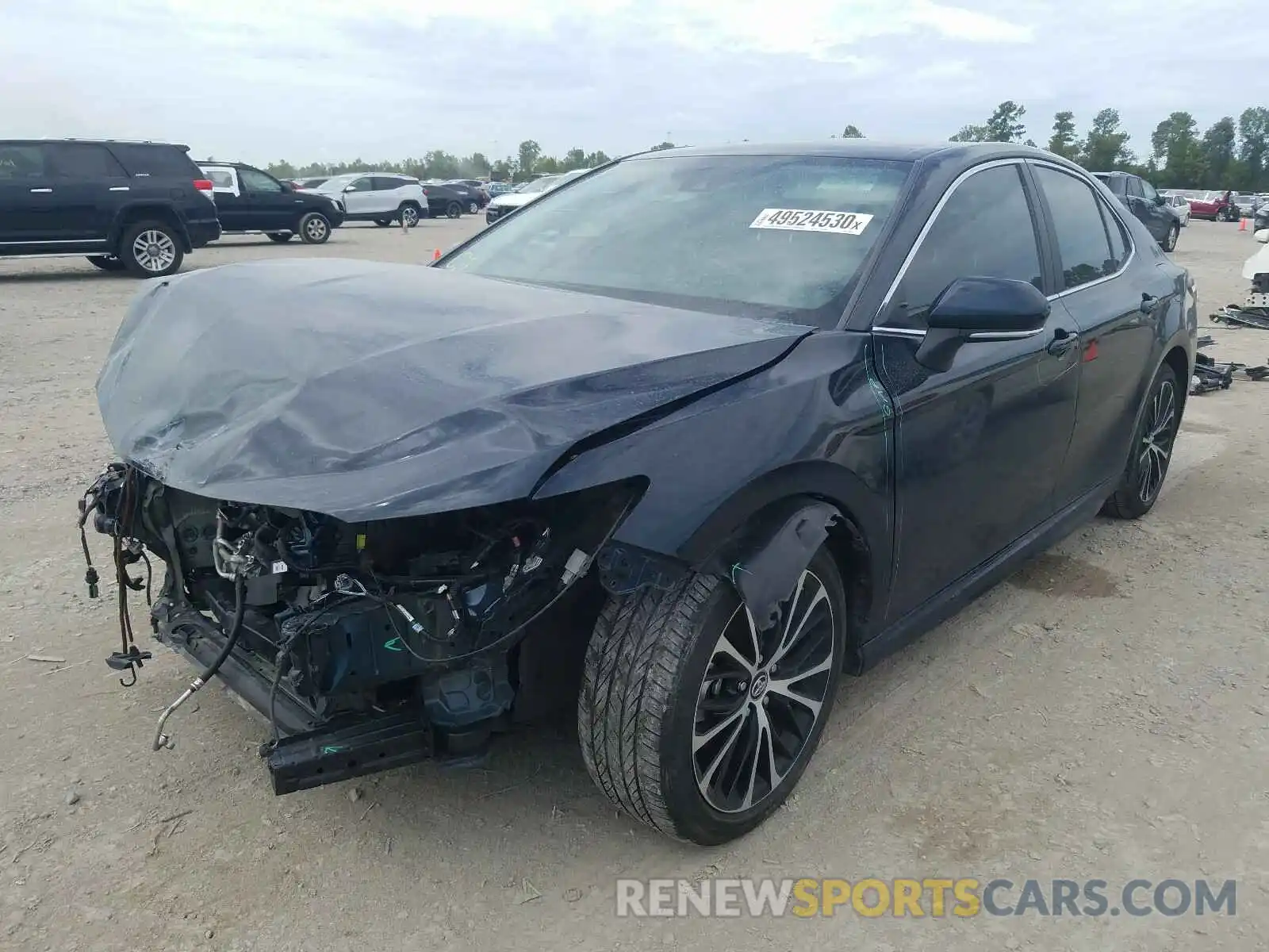 2 Photograph of a damaged car 4T1B11HK4KU286153 TOYOTA CAMRY 2019