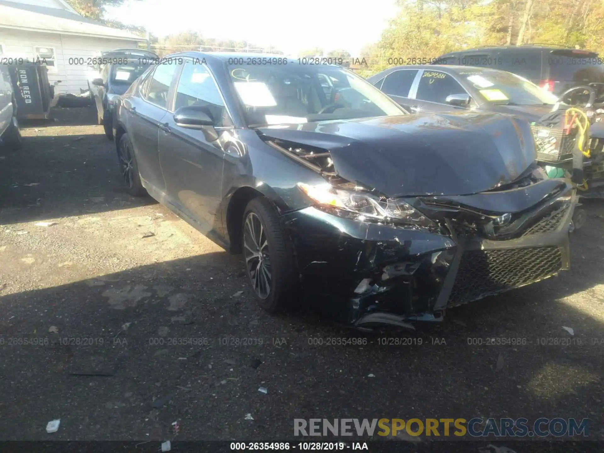 1 Photograph of a damaged car 4T1B11HK4KU286167 TOYOTA CAMRY 2019