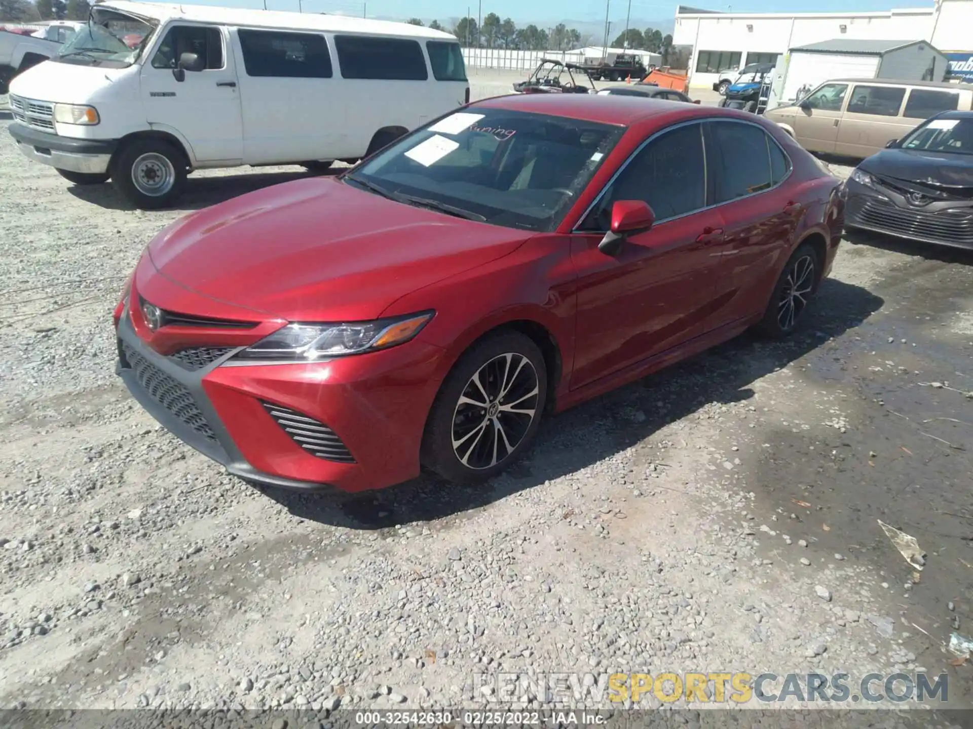 2 Photograph of a damaged car 4T1B11HK4KU286766 TOYOTA CAMRY 2019