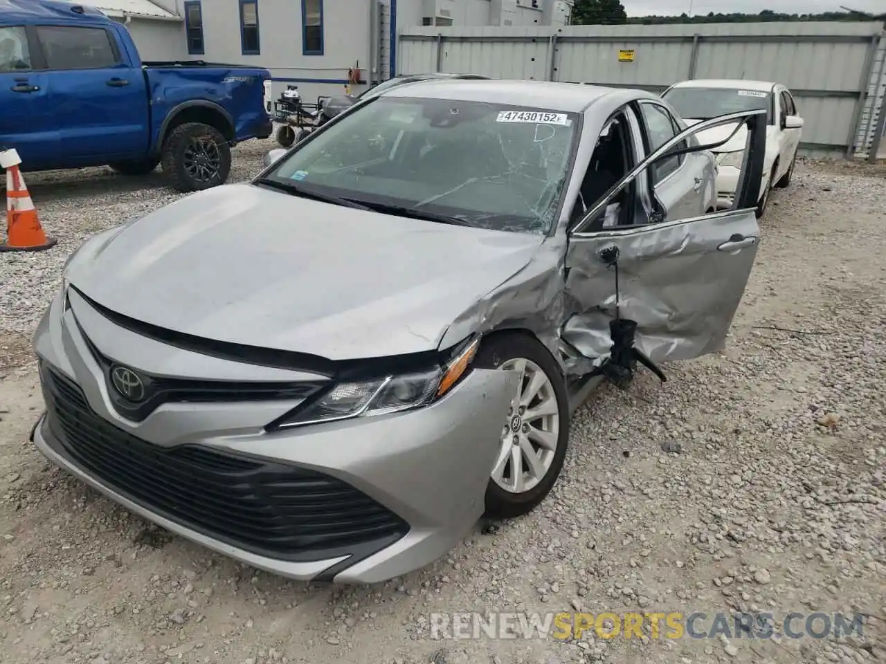 2 Photograph of a damaged car 4T1B11HK4KU287903 TOYOTA CAMRY 2019