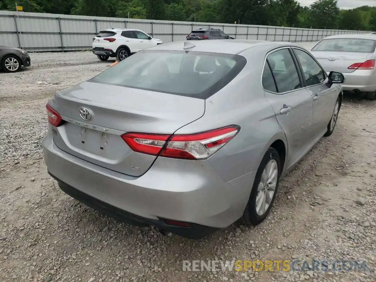 4 Photograph of a damaged car 4T1B11HK4KU287903 TOYOTA CAMRY 2019