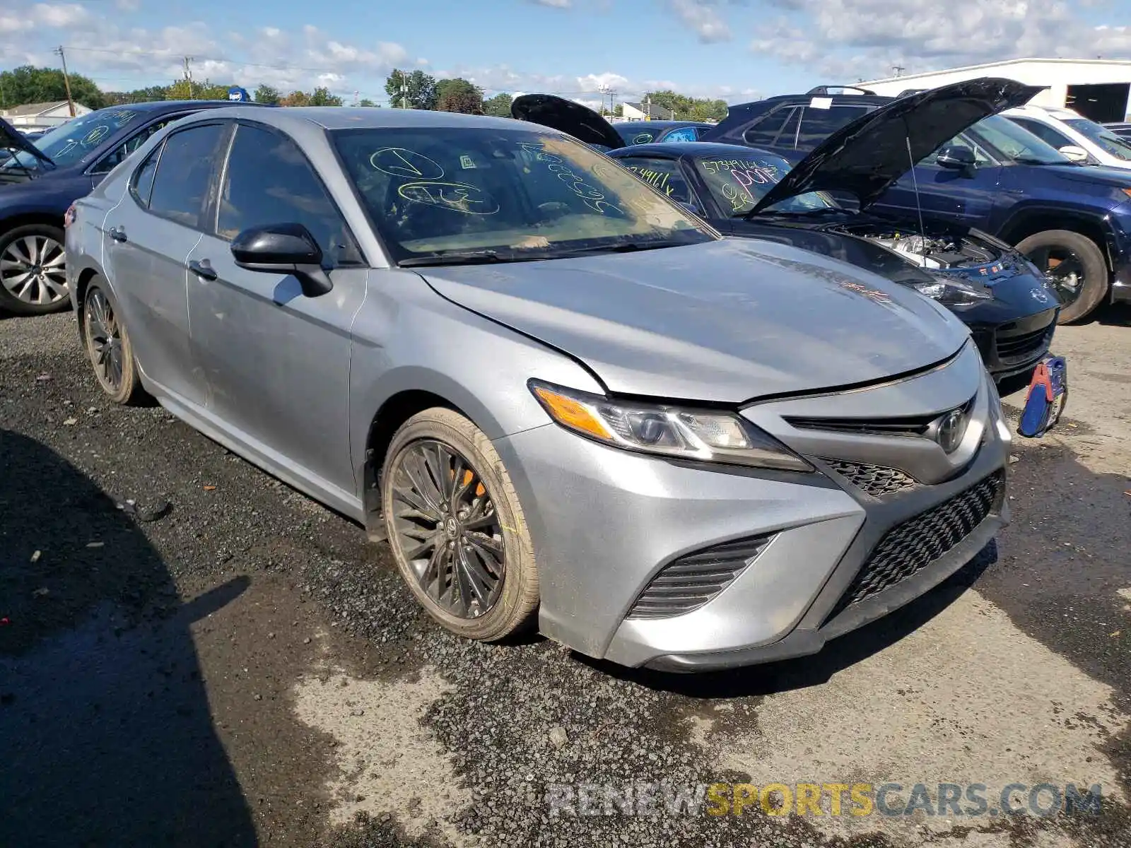 1 Photograph of a damaged car 4T1B11HK4KU291997 TOYOTA CAMRY 2019