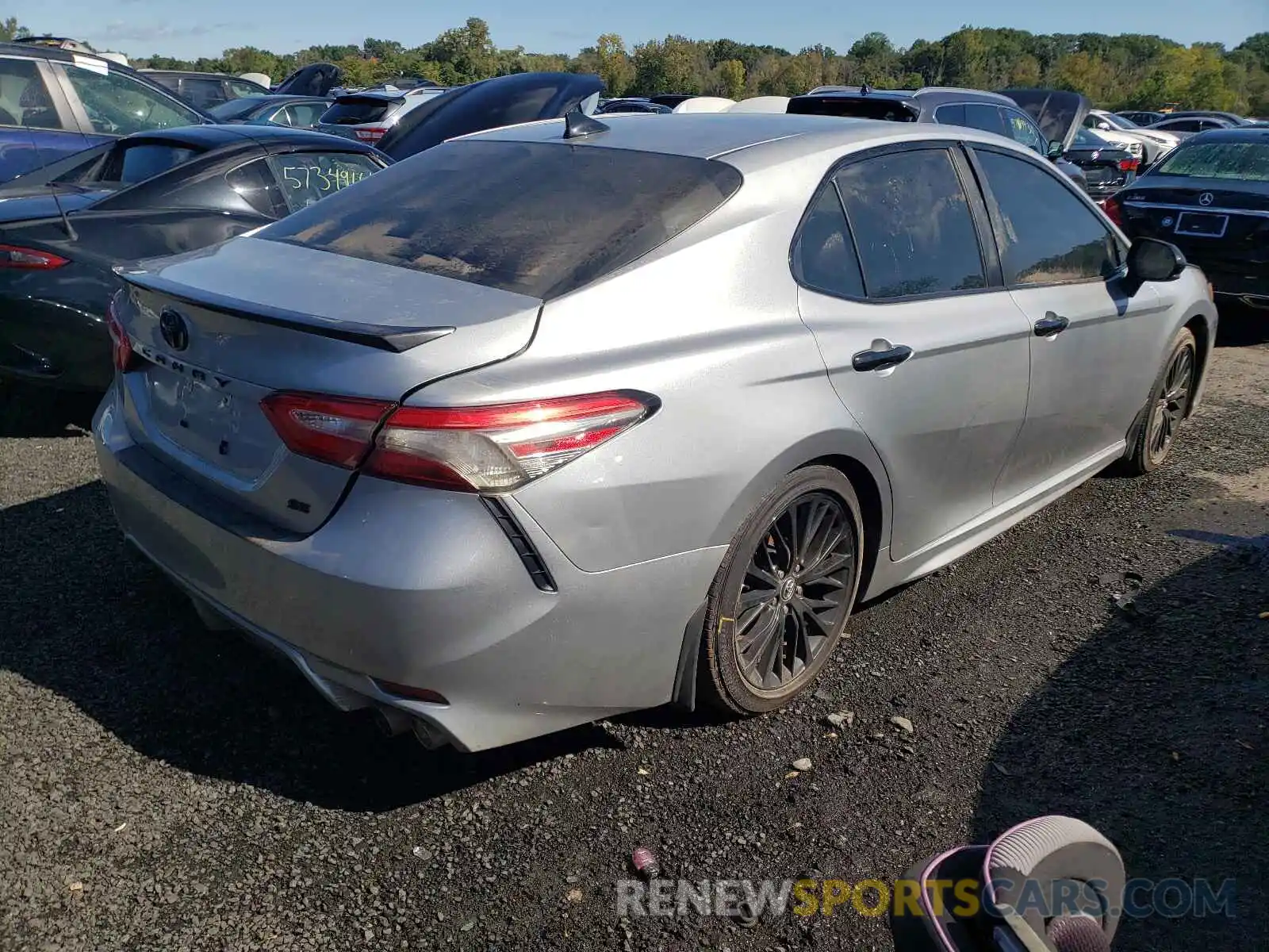 4 Photograph of a damaged car 4T1B11HK4KU291997 TOYOTA CAMRY 2019