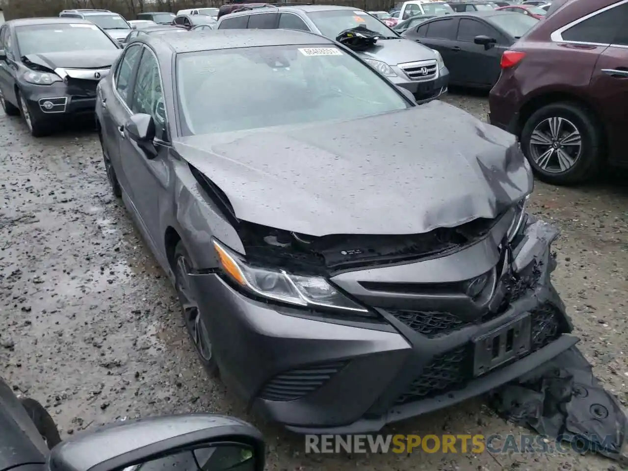 1 Photograph of a damaged car 4T1B11HK4KU292986 TOYOTA CAMRY 2019