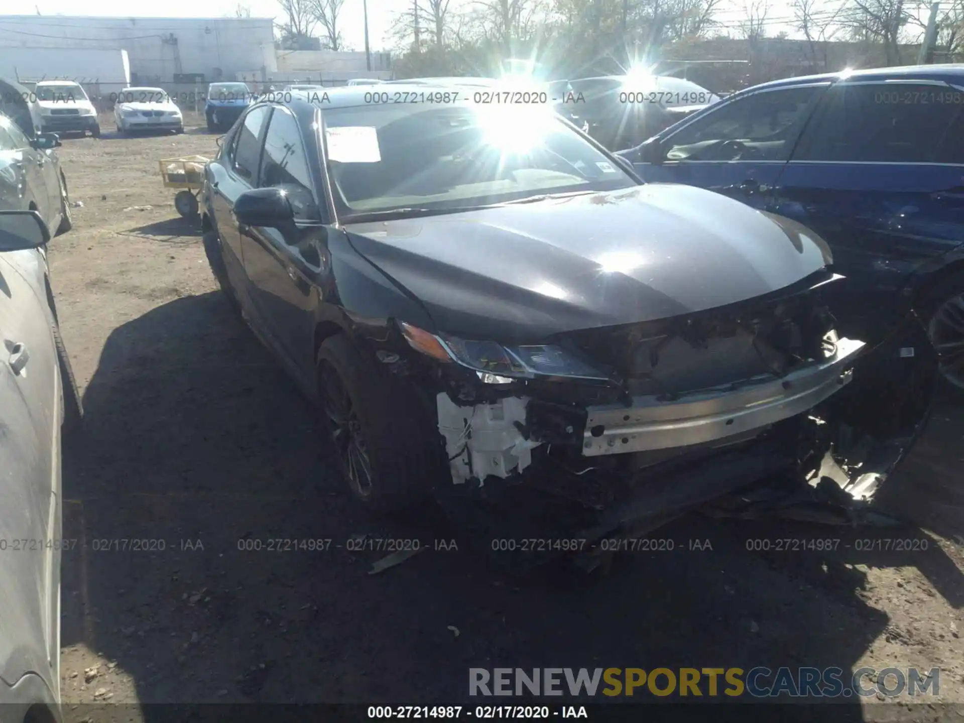 1 Photograph of a damaged car 4T1B11HK4KU293720 TOYOTA CAMRY 2019