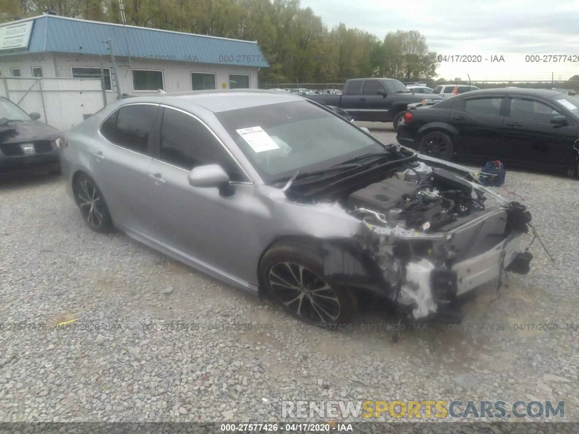 1 Photograph of a damaged car 4T1B11HK4KU294849 TOYOTA CAMRY 2019