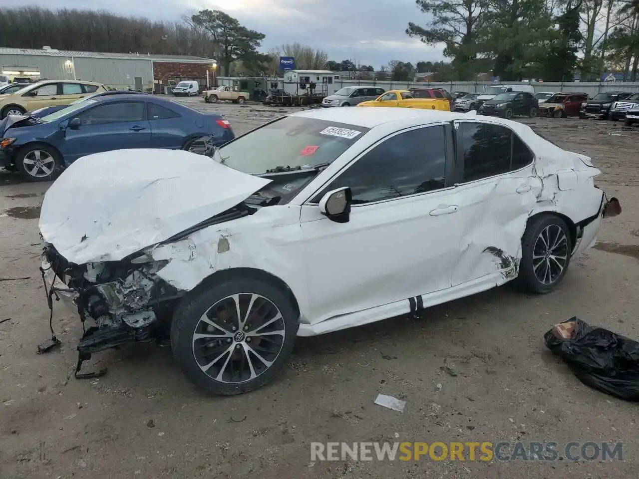 1 Photograph of a damaged car 4T1B11HK4KU295046 TOYOTA CAMRY 2019