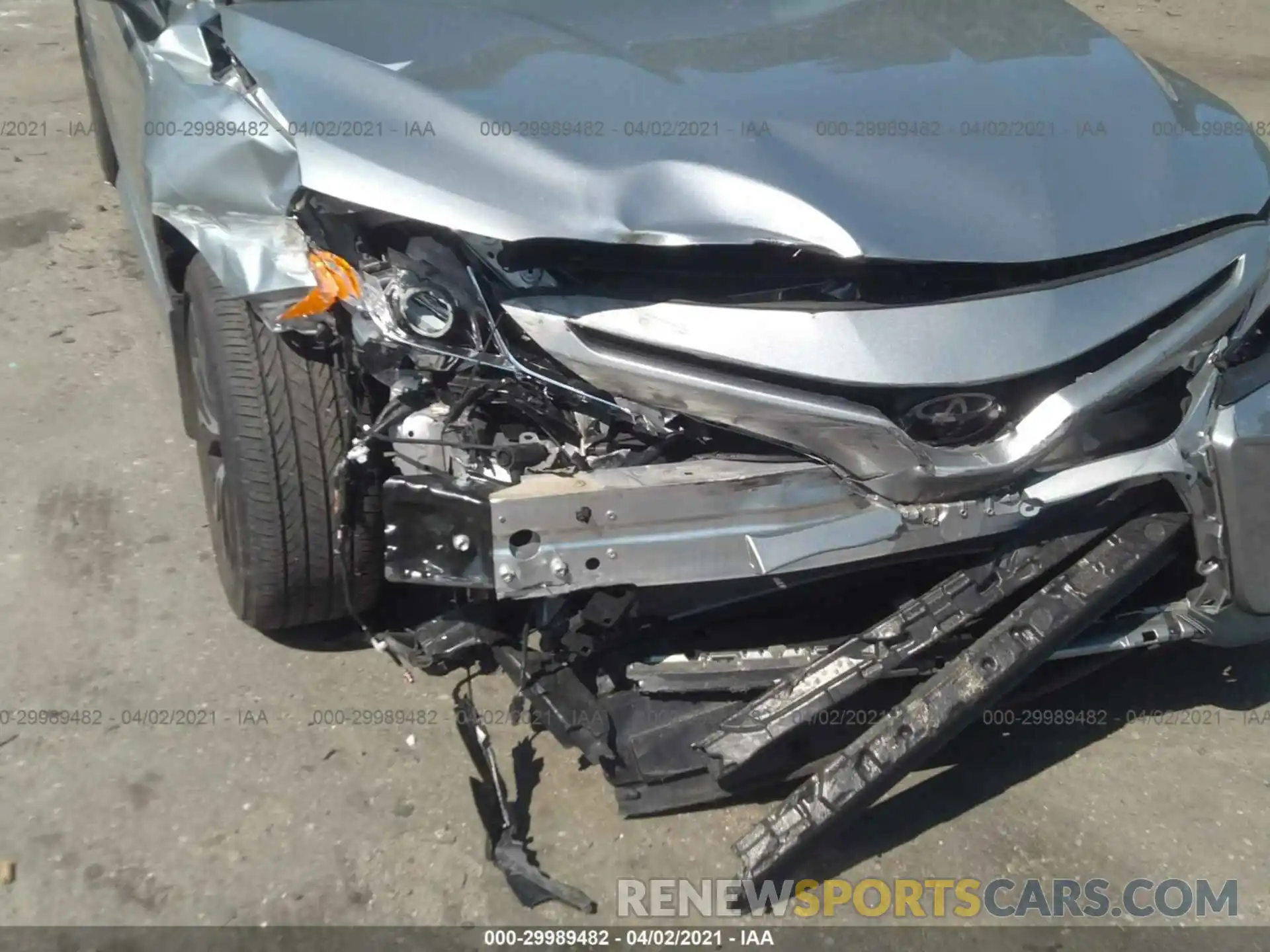 6 Photograph of a damaged car 4T1B11HK4KU297248 TOYOTA CAMRY 2019