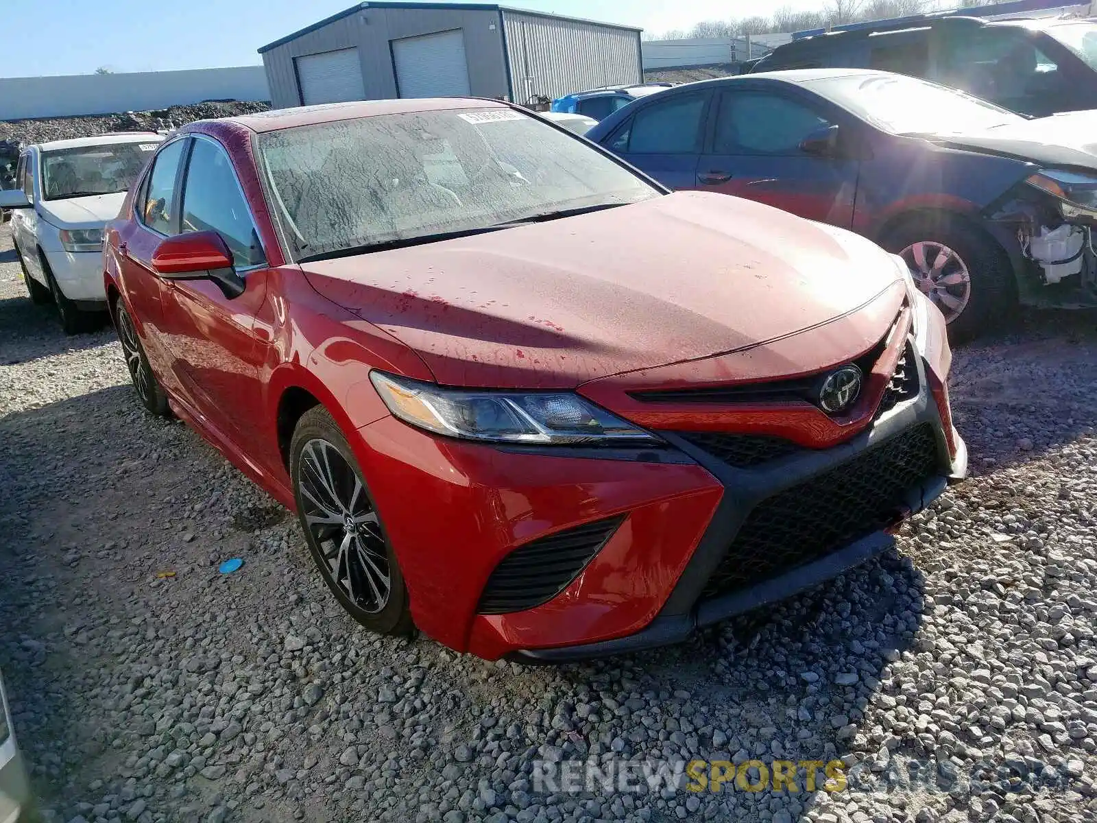 1 Photograph of a damaged car 4T1B11HK4KU297685 TOYOTA CAMRY 2019