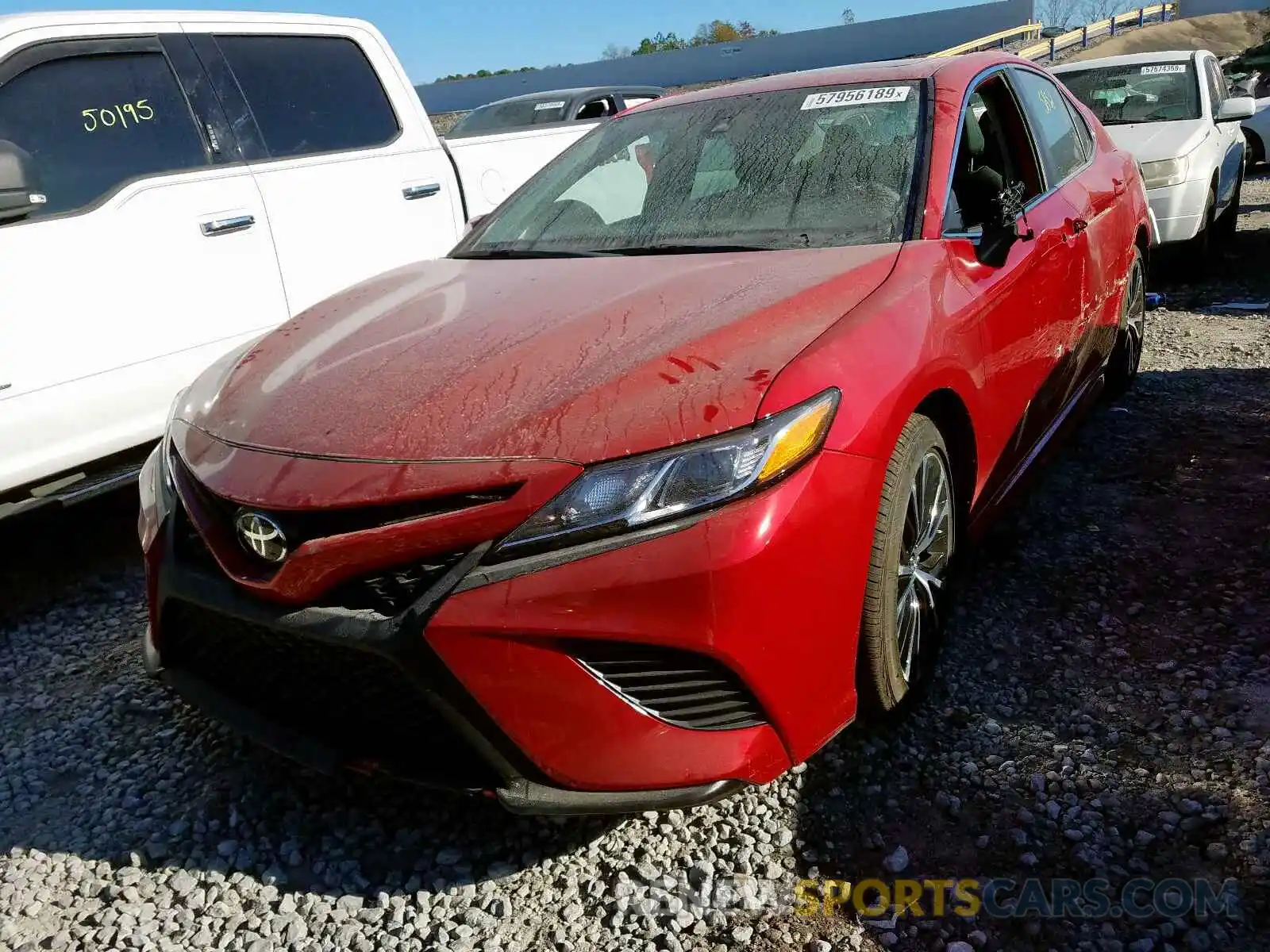 2 Photograph of a damaged car 4T1B11HK4KU297685 TOYOTA CAMRY 2019