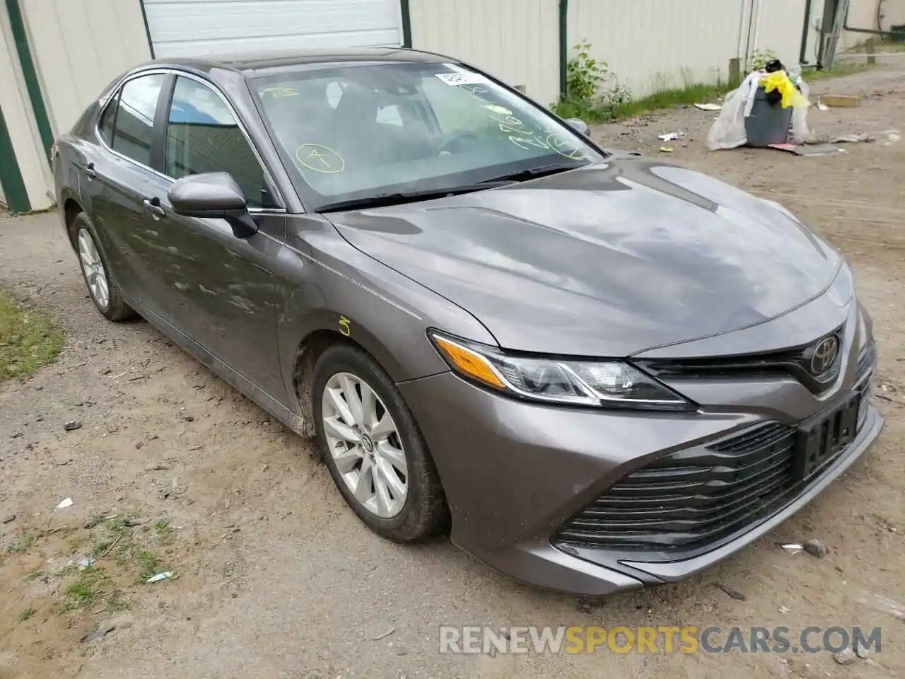 1 Photograph of a damaged car 4T1B11HK4KU679103 TOYOTA CAMRY 2019